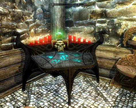 Alchemy And Enchanting Tables Retex At Skyrim Nexus Mods And Community