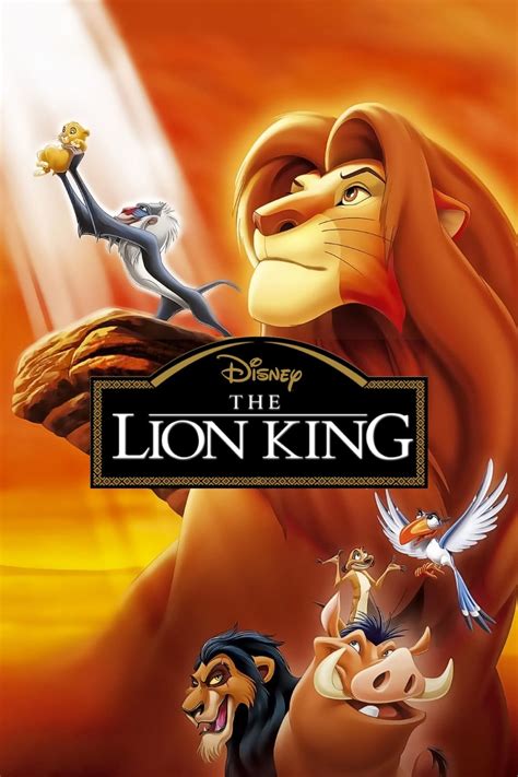 Lion King Original Movie Poster