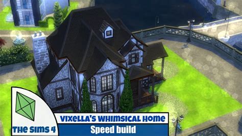 Sims 4 Speed Build Vixellas Whimsical Home Youtube
