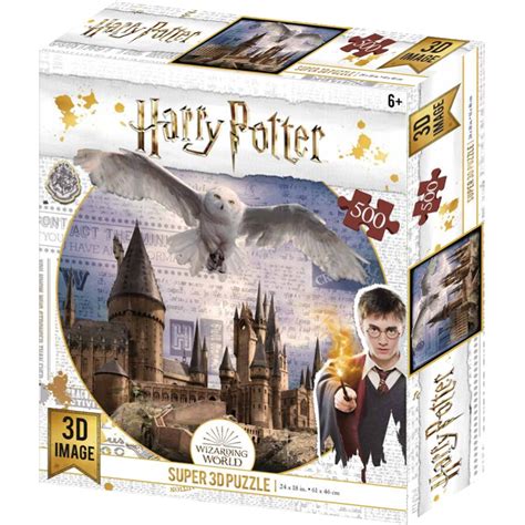 Harry Potter Super 3d Puzzle 500 Pieces Assorted Big W