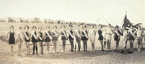 Glamour Of 20th Century Beauty Pageants Revealed Daily Mail Online