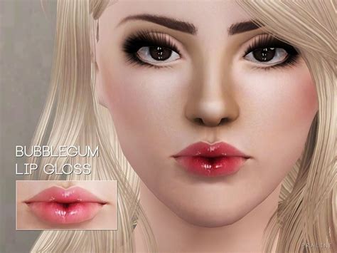 Sweet Lipgloss 3 Color Channels Found In Tsr Category Sims 3 Lipstick