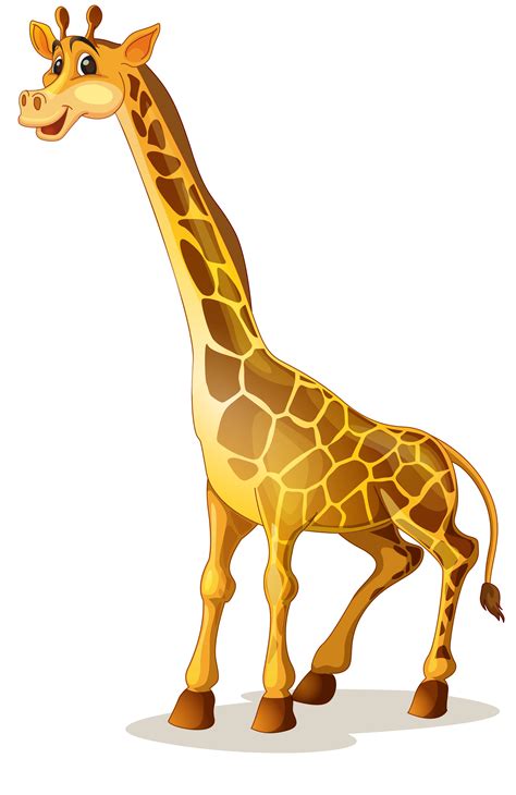 Cute Giraffe Cartoon Illustration Giraffe Cartoon Cute Png The Best