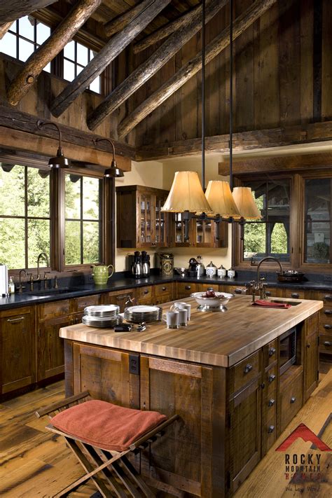 Kitchen Designs For Cabins Image To U