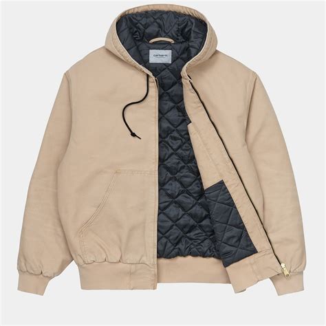 Carhartt Wip Og Active Jacket Dusty Hamilton Brown Aged Canvas