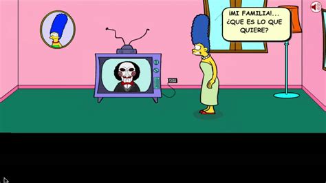 Usa el mouse para hacer click sobre cualquier objeto y realizar las siguientes acciones: Trailer Marge Simpson Saw Game - YouTube