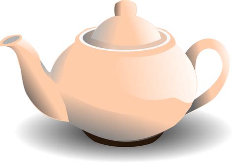 Tea Pot Vector Clipart Image Free Stock Photo Public Domain Photo