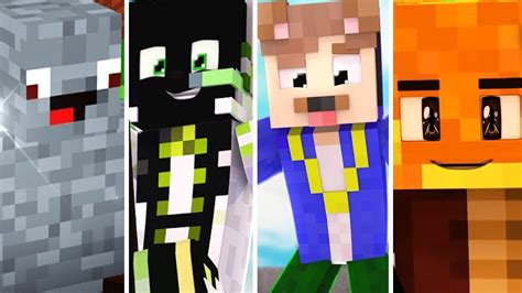 Top 10 Youtuber Minecraft Skins Youtube