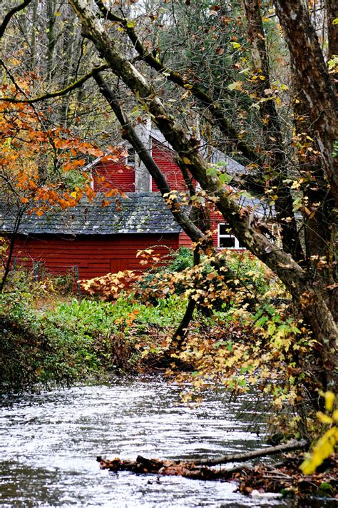 Red House Down The Stream Thomas Kleedorfer Flickr
