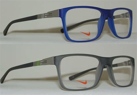 Nike Men S Glasses Eyeglasses 7107 Lightweight Frame Blue