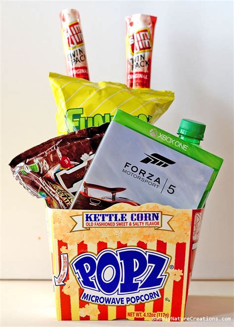 Each tin and candy is in the shape of a familiar video game character and will help provide the necessary fuel to get through any gaming session. Gamer's Gift Basket | Christmas gift baskets, Gift baskets ...