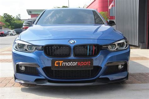 Bmw F30 3 Series Installed Mad Fang Style Carbon Fiber Front Lip