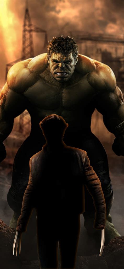 1920x1080px 1080p Free Download Hulk Vs Wolverine Movie Art Vegeta