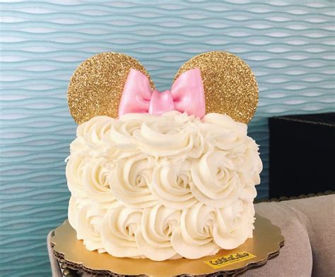 Minnie Mouse Pink Cake Ideas For 1st Birthday Infarrantly Creative