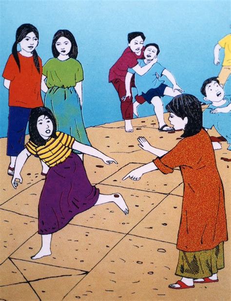 Permainan tradisional yang dimainkan diluar rumah. Warisan Tradisional: October 2012