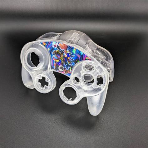 Custom Nintendo Gamecube Controller Clear After Market Shell Etsy