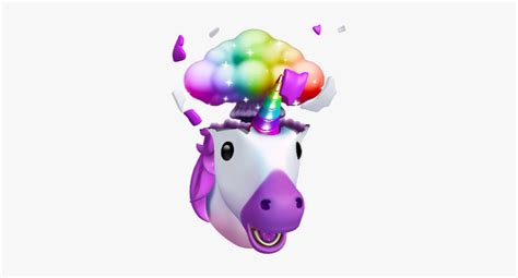 Mind Blown Unicorn Emoji Hd Png Download Transparent Png Image Pngitem