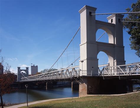 Waco Suspension Bridge Sah Archipedia