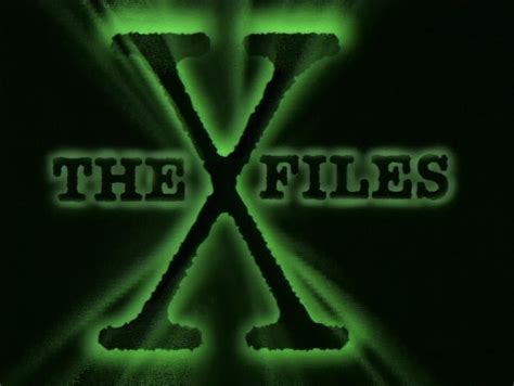 The X Files Television Promo Logo Rxfiles