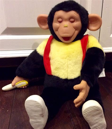 Monkey With Banana Stuffed Animal