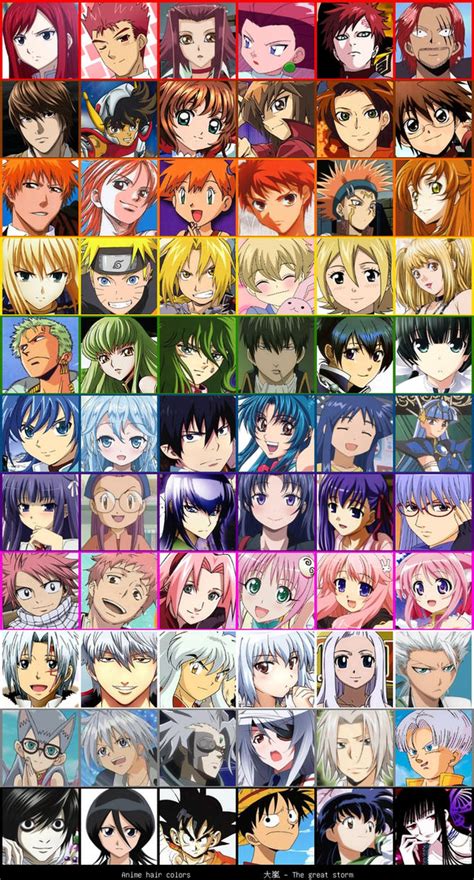 Anime Hair Color - Games For Android Mobile