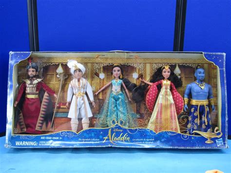 Brand New Sealed Disney Aladdin Agrabah Collection Set Of 5 Dolls Ebay