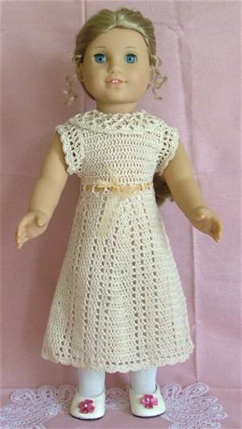 Ravelry American Girl Doll Lace Summer Dress Pattern By Elaine Phillips