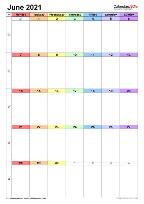 Check spelling or type a new query. Calendar June 2021 UK with Excel, Word and PDF templates