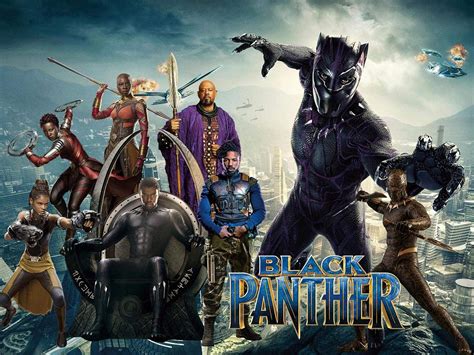 Black Panther Backdrop Poster Superhero Home Backdrop Solo