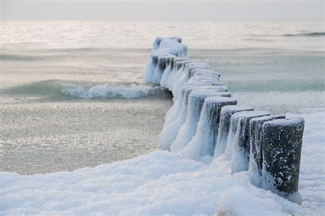 Wallpaper Sea Water Snow Winter Ice Cold Coast Frost Arctic