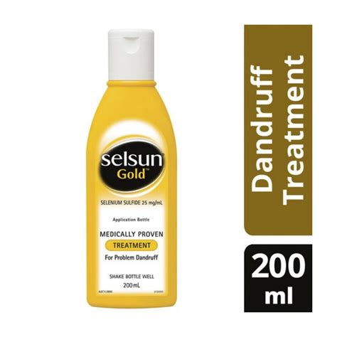 Selsun Medicated Scalp Treatment Shampoo 200ml Ebay