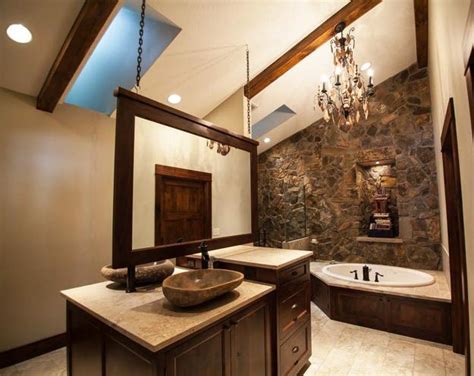 Add modern lighting and you can make this. Latest Trends in Decorating with Bathroom Mirrors