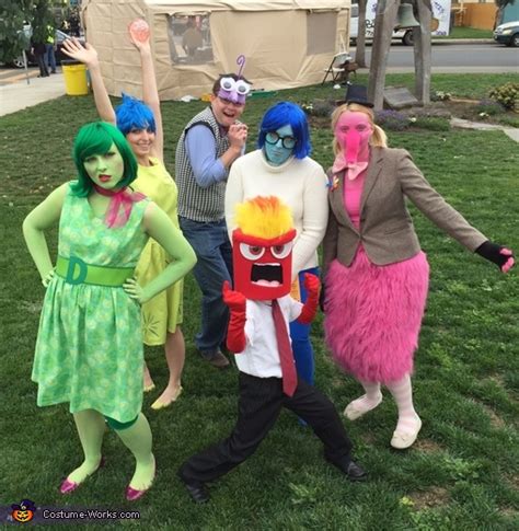 Check out which inside out characters we chose to dress up as! Inside Out Group Halloween Costumes