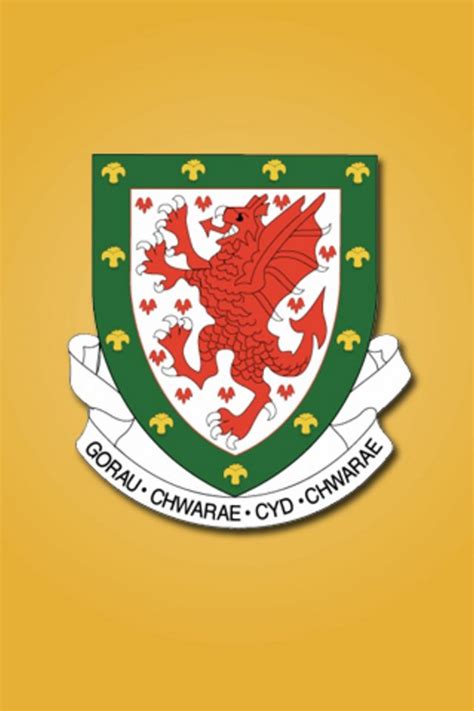 In the country, football is an iconic, classic if you've been searching for a football league that offers thrilled and intriguing actions, check on the wales football fixtures and. Wales Football Logo iPhone Wallpaper HD