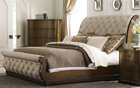 King size mattresses and beds often go by different names, depending on where you live. Cotswold Upholstered Sleigh Bedroom Set from Liberty (545 ...