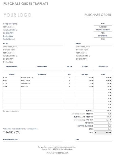 What is a purchase order? Free Purchase Order Templates | Smartsheet