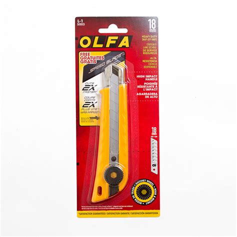 Olfa Heavy Duty Ratchet Lock Utility Knife 5003