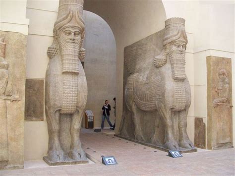 Lamassu From The Citadel From Sargon II Dur Sharrukin Art History