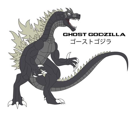 Kaiju Awakened Ghost Godzilla By Daizua123 On Deviantart