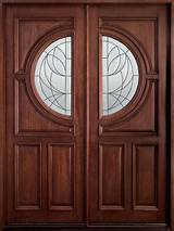 Pictures of Mahogany Front Door