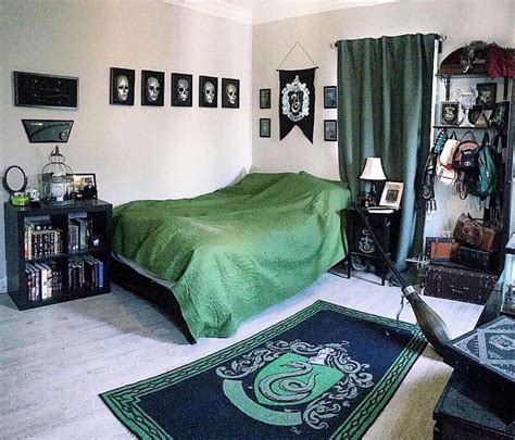 Harry Potter Slytherin Bedroom Ideas Homeinteriorpedia