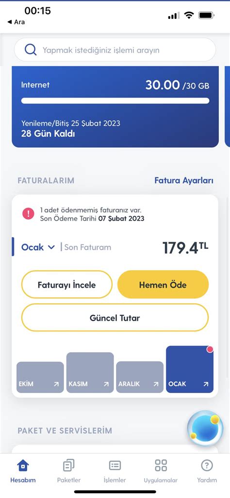 Turkcell Fatura De I Ikli I Sonras Yans T Lan Farkl Tutar Hakk Nda