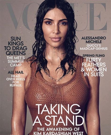 Kim Kardashian Sexy Magazine Cover