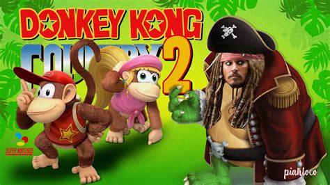 Donkey Kong Country Enfimmm A Morte Do Jack Sparrow Youtube