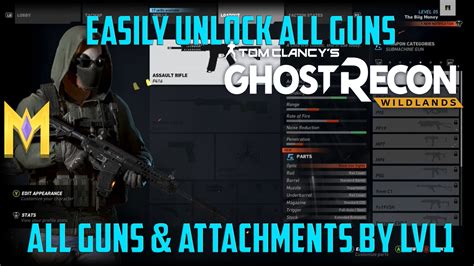 Though they are seen as one man armies, the commandos value. Ghost Recon: Wildlands - UNLOCK ANY WEAPON & ATTACHMENTS FROM LEVEL 1 - "Easy Weapon Guide ...