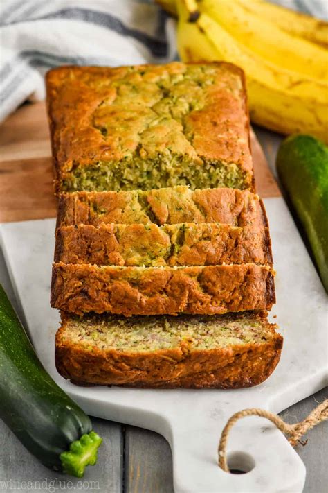 I've been making zucchini bread for 30 years. Zucchini Banana Bread - Wine & Glue