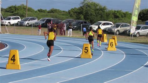 400m 18exh Girls At 2020 Bank Of Nevis Champs At Nevis Athletic Stadium Video By Lester