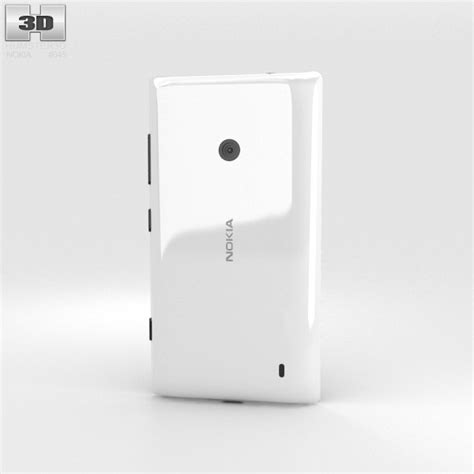 Nokia Lumia 525 White 3d Model Electronics On Hum3d