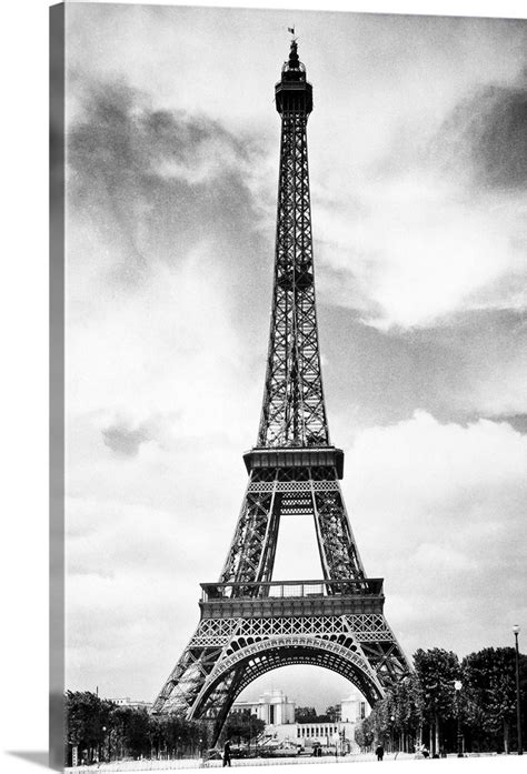 Eiffel tower roses art print by angela staehling. Paris: Eiffel Tower, C.1940 Wall Art, Canvas Prints ...