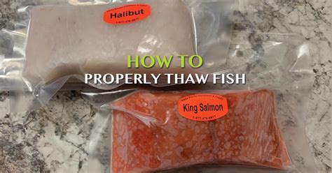 How To Thaw Fish Nushagak River Adventures
